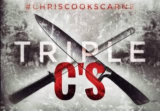 Triple C's (Chris Cooks Carne) Logo